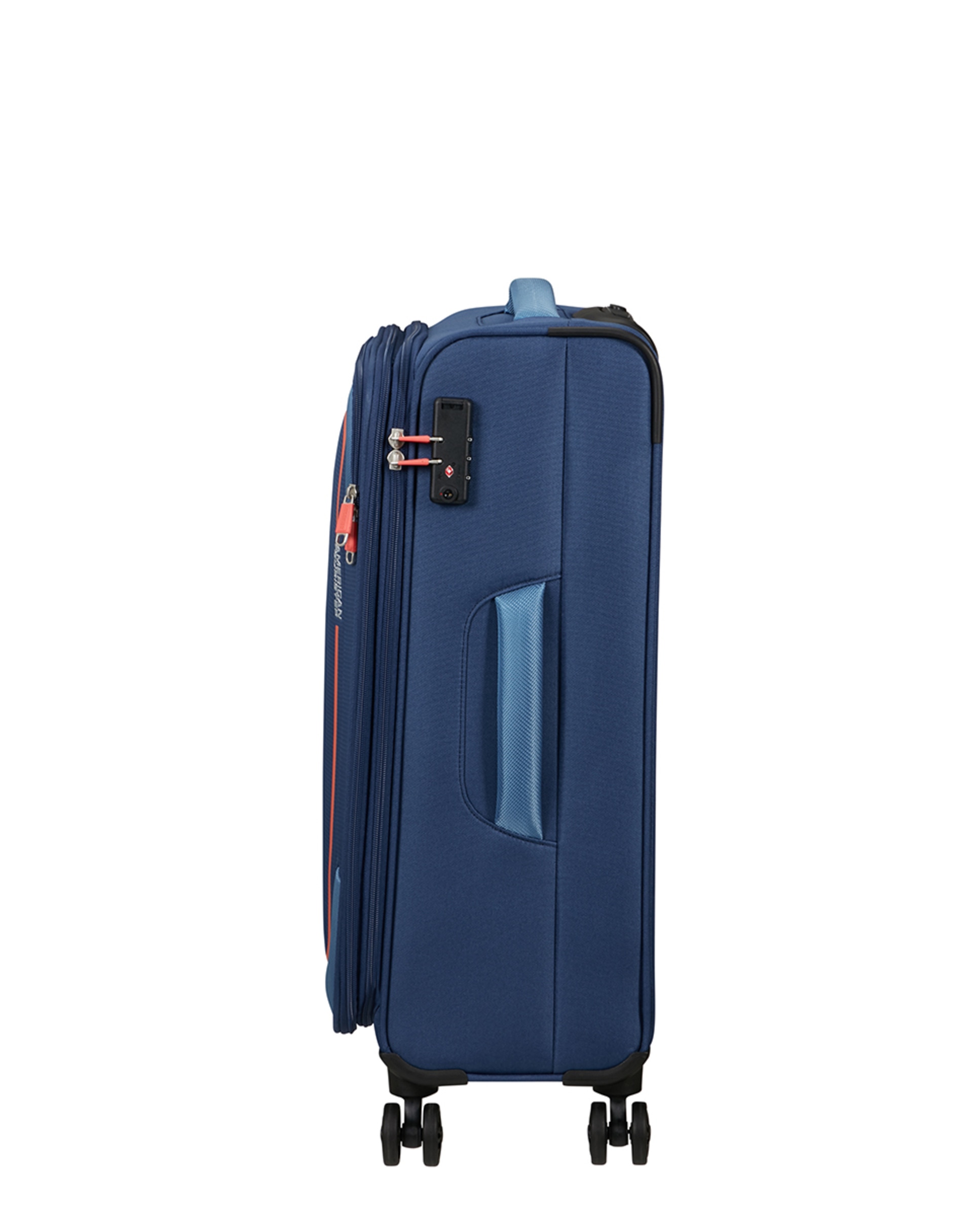Trolley Médio Flexível com Capacidade de 74 L Azul-4