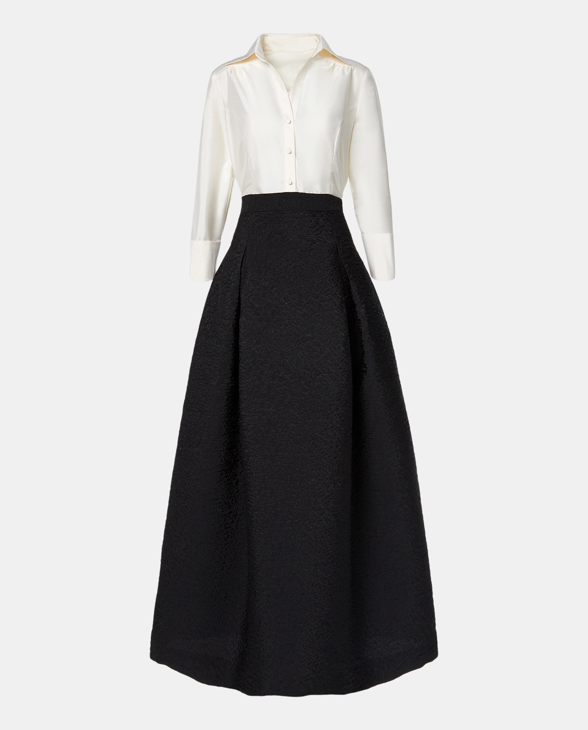 Corte Inglés Falda Negra Larga Carolina Herrera Faldas Formales