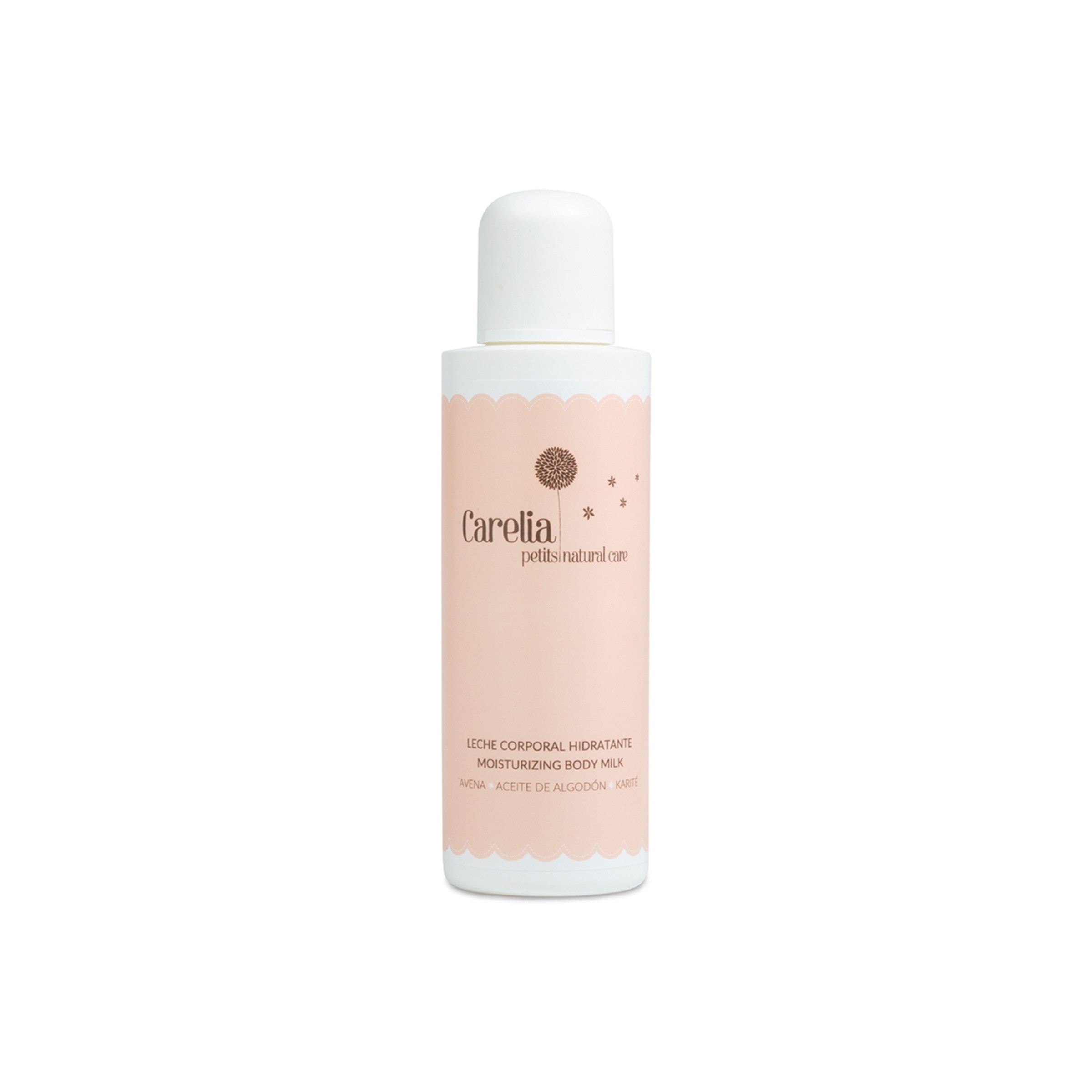 Leche Corporal Hidratante Carelia Natural Care (200 ml.) blanco Blanco-1