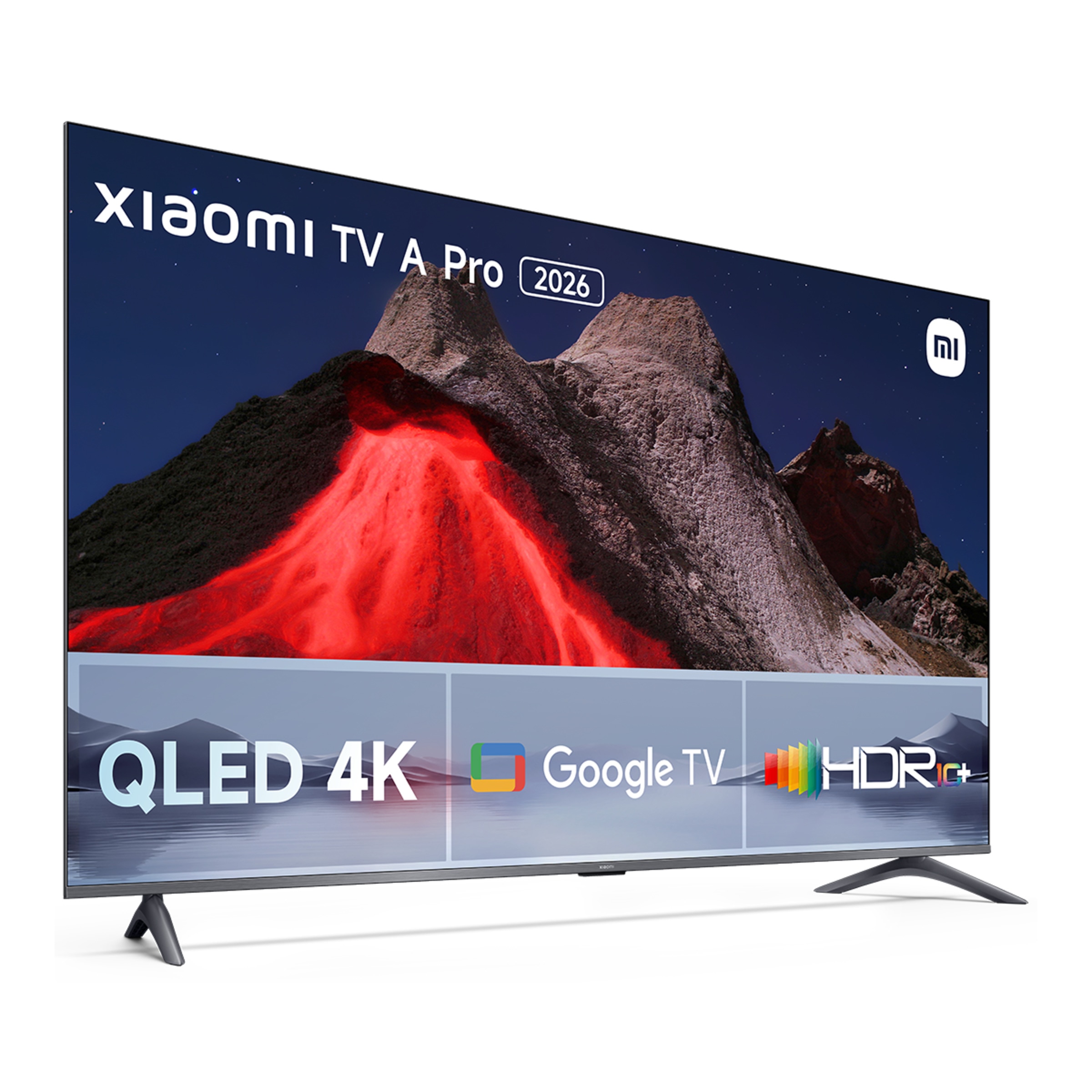 TV QLED 138 cm (55") Xiaomi A Pro 2026 UHD 4K con Google TV, HDR10+, Dolby Audio DTS-X Gris-2