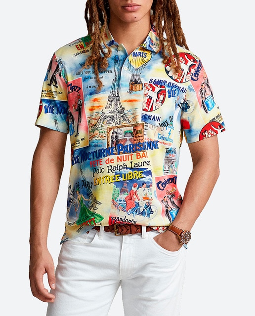 Imagen 0 de Polo de hombre estampado Regular fit