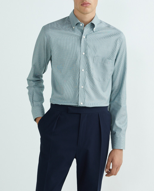 Imagen 0 de Camisa casual de hombre manga larga liso