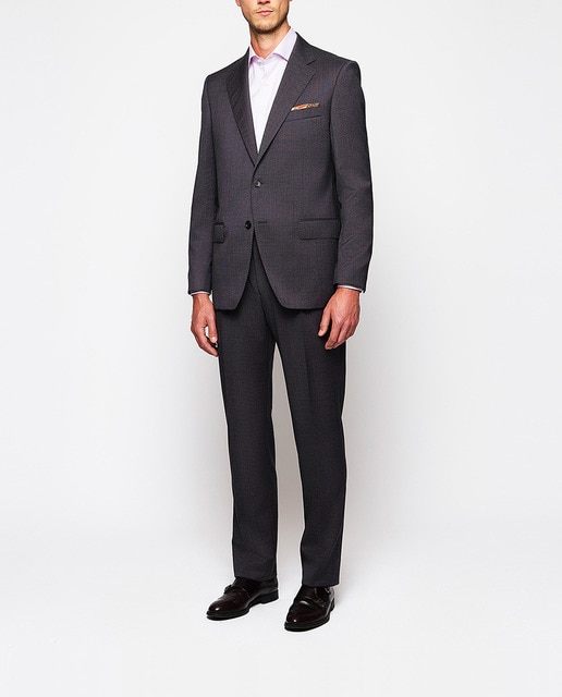Imagen 0 de Traje hombre regular fil a fil tallas grandes