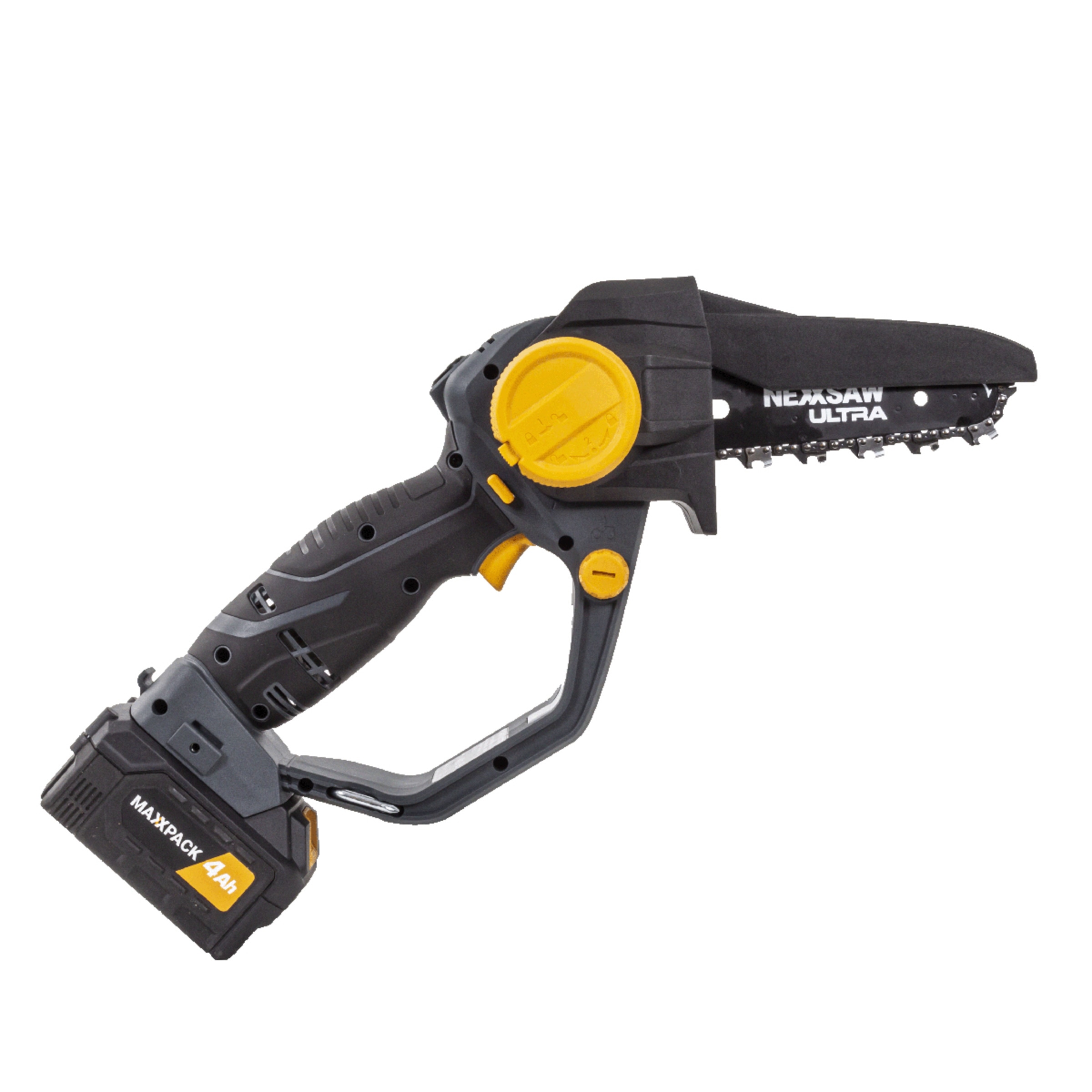 Motosierra mano batería 18V Negro-4