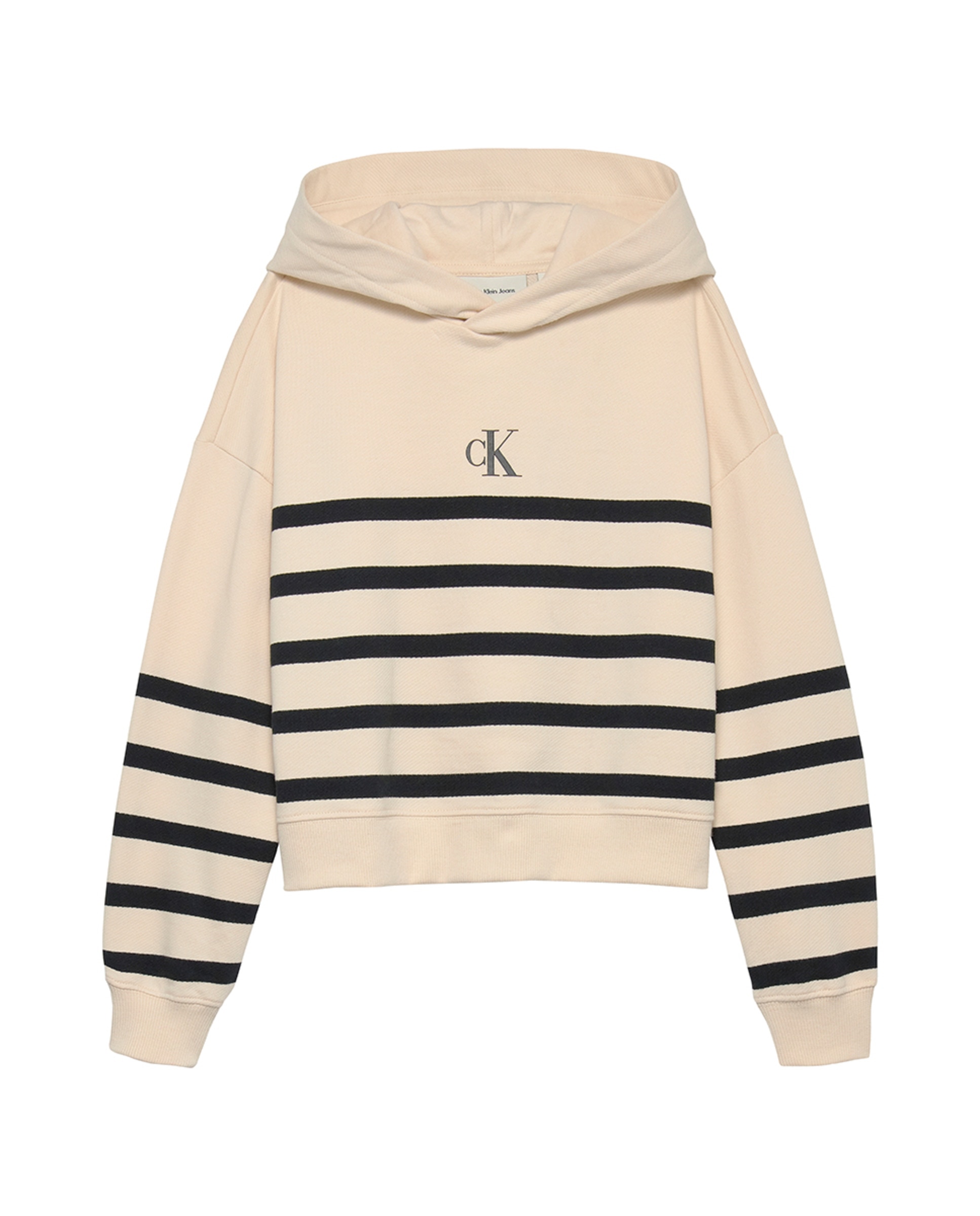 Sweatshirt com capuz Creme-1