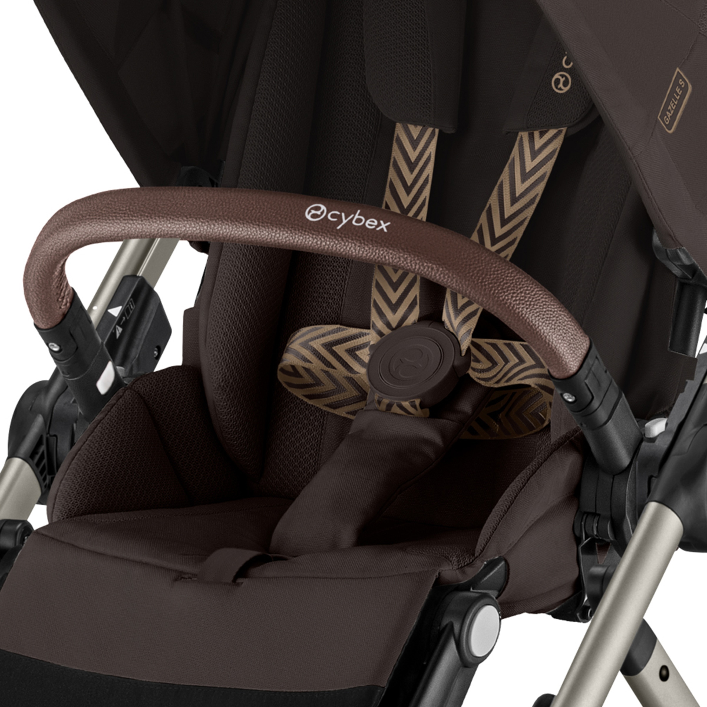 Carrinho de Passeio Gazelle S Castanho-7