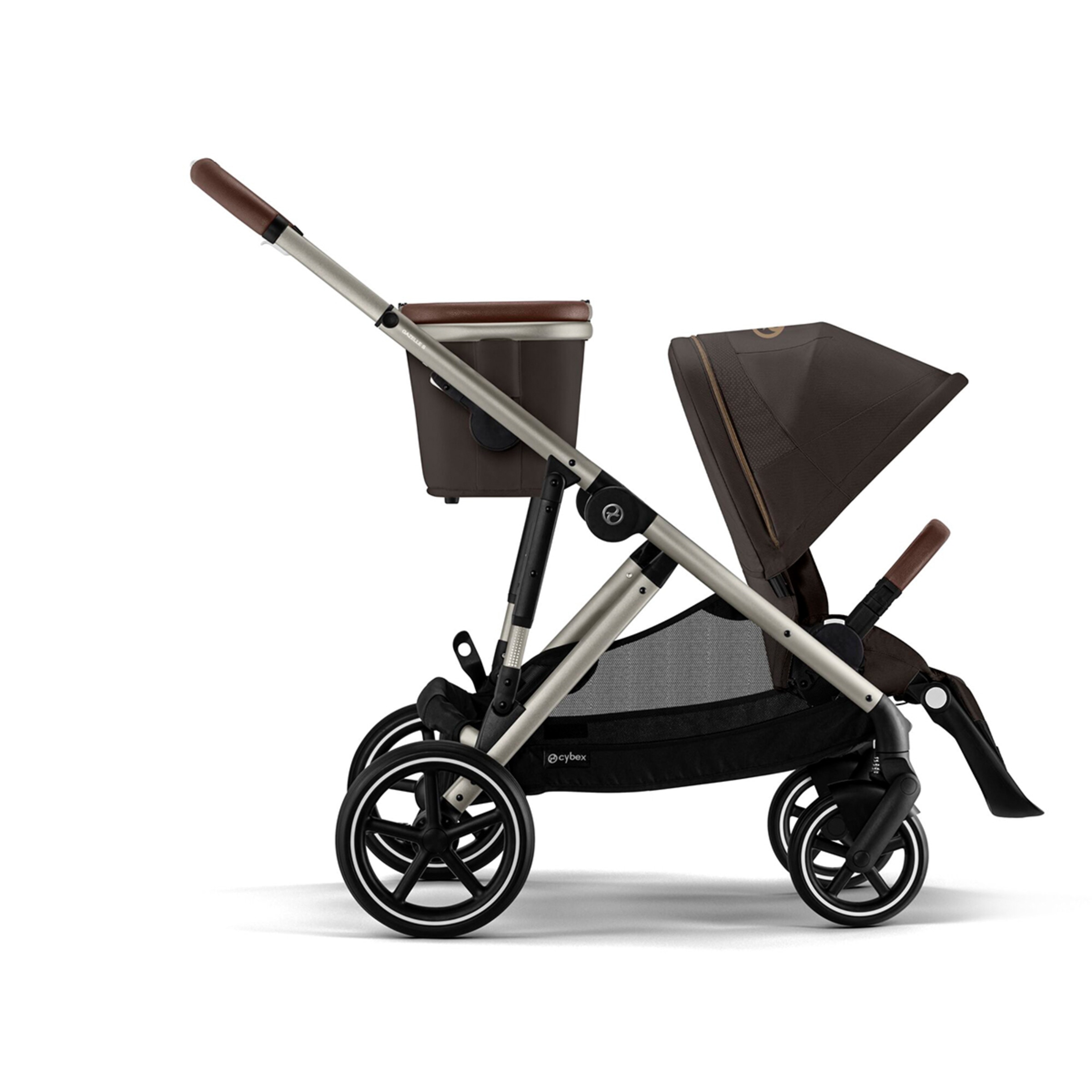 Carrinho de Passeio Gazelle S Castanho-5