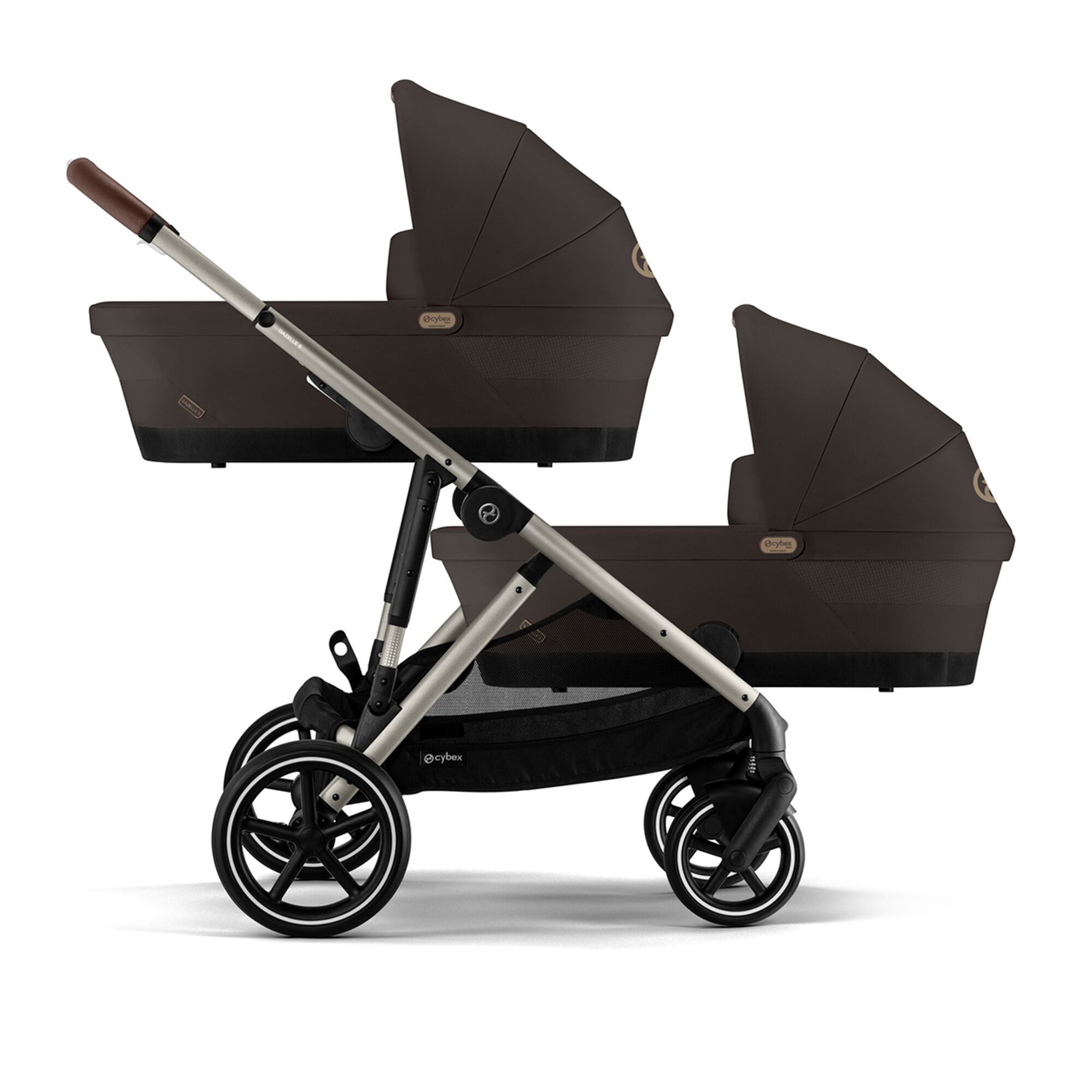 Alcofa Gazelle S Cot Castanho-4