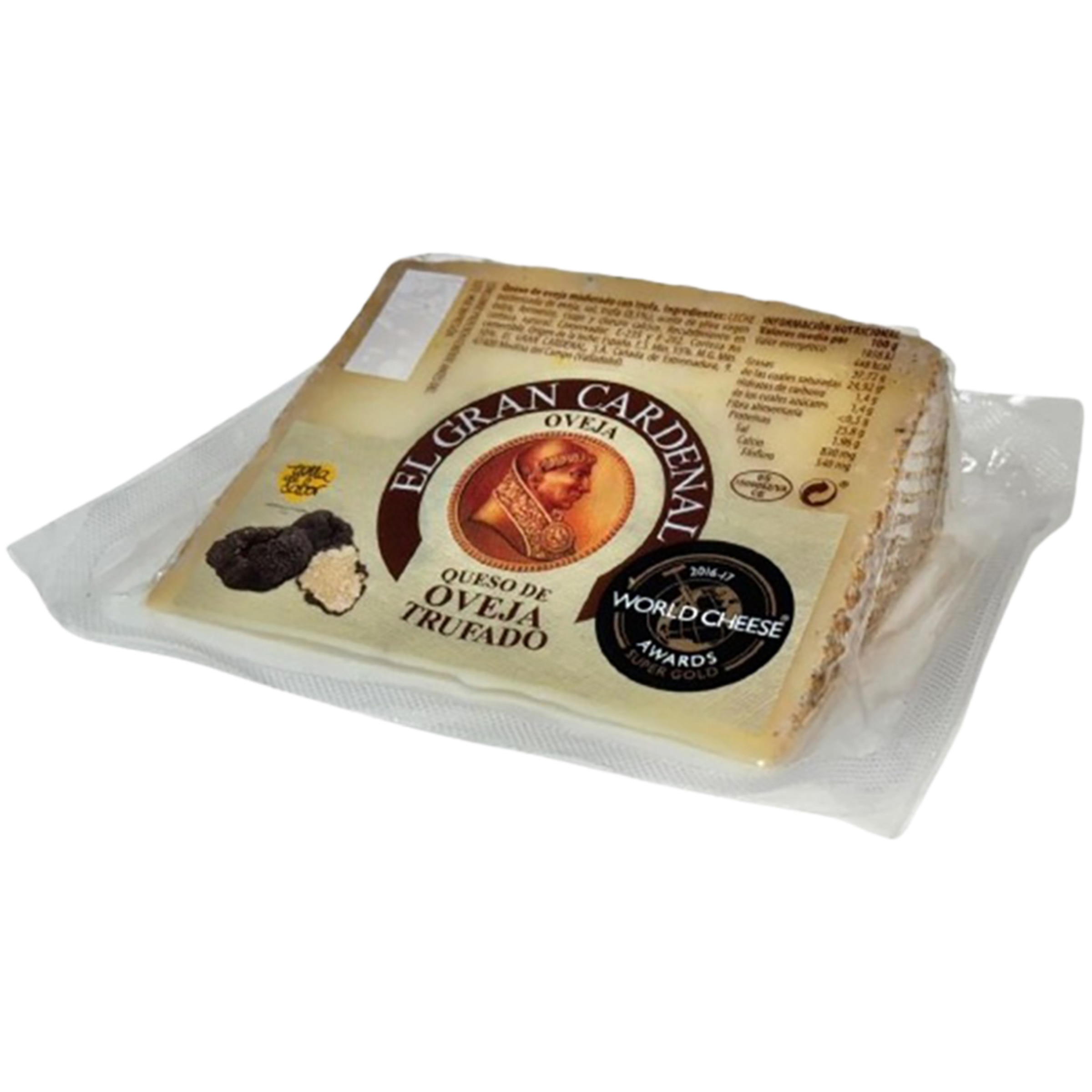 queso de oveja trufado cuña 200 g