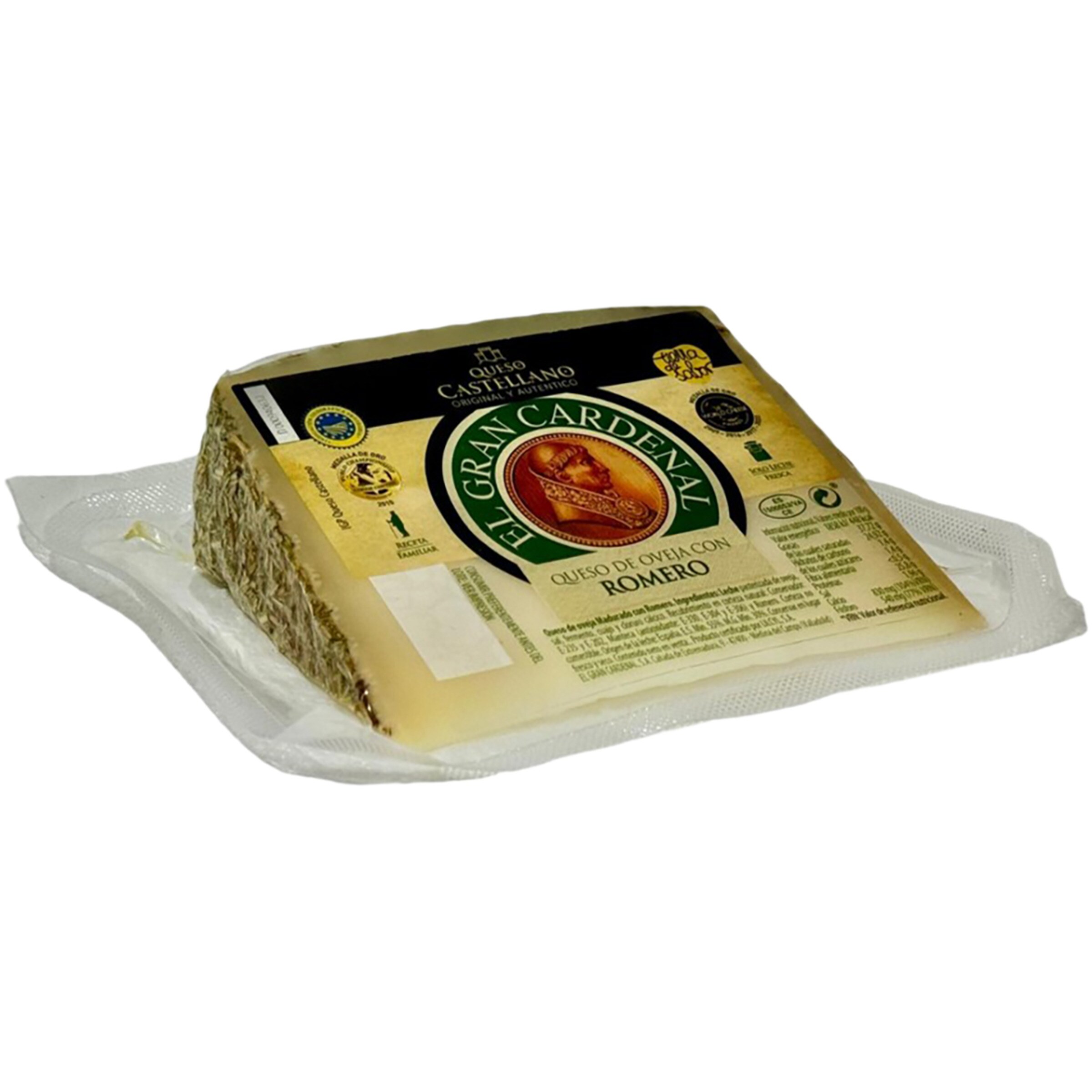 queso de oveja con romero cuña 200 g