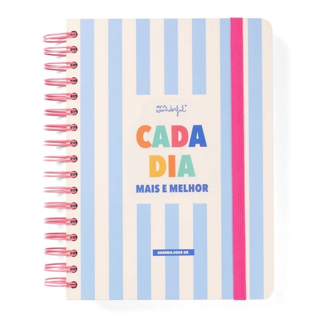Imagem 0 de Agenda Wonder 2025-26 Diária - Cada dia mais e melhor