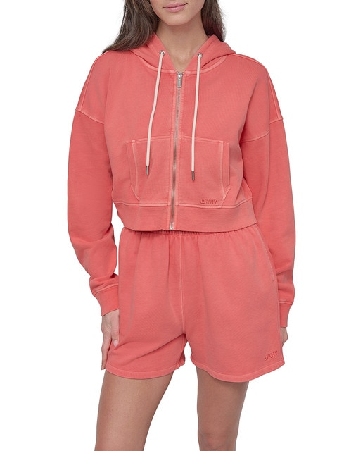 Imagem 0 de Sweatshirt de Manga Comprida com Fecho de Correr e Capuz