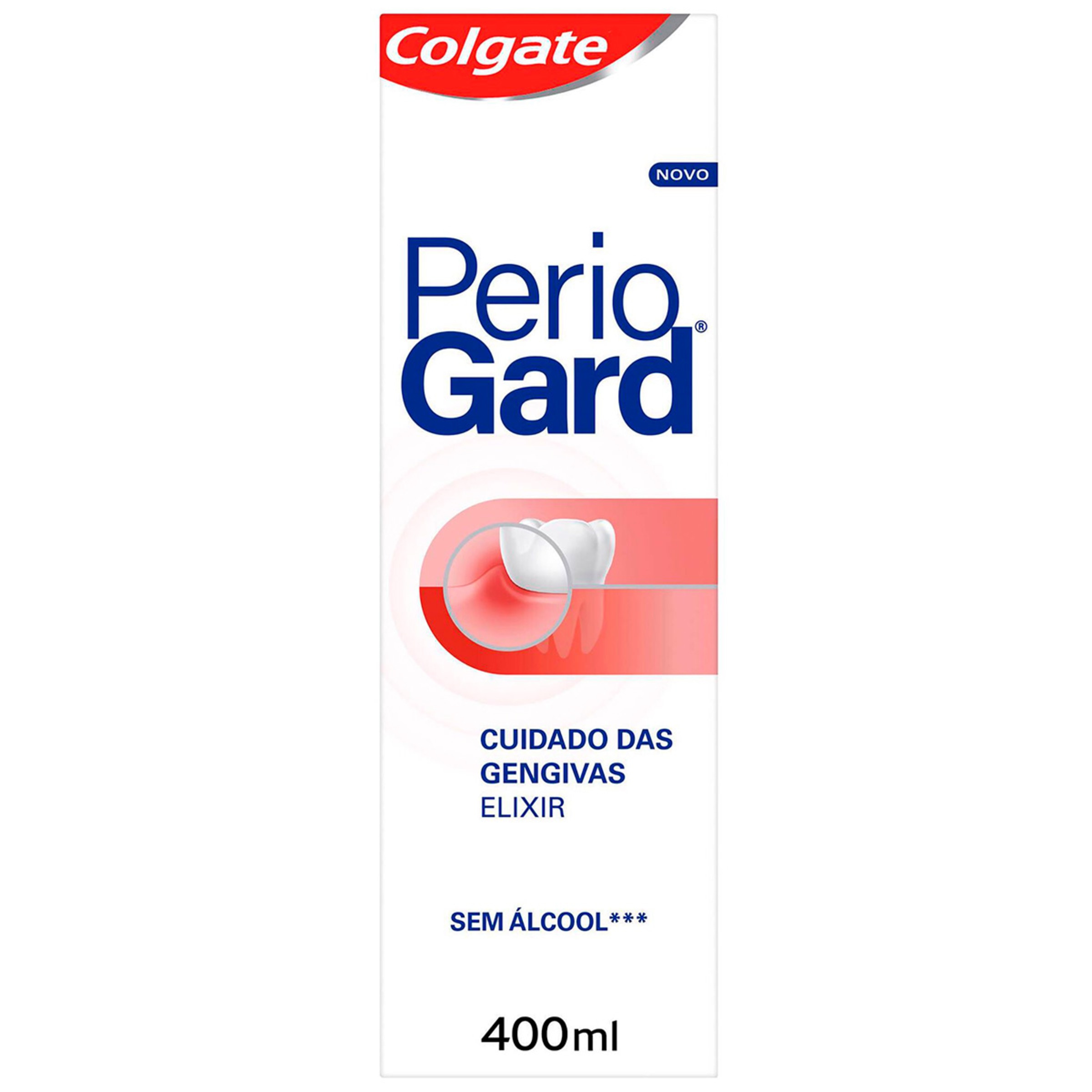 Elixir PerioGard Cuidado das Gengivas embalagem 400 ml
