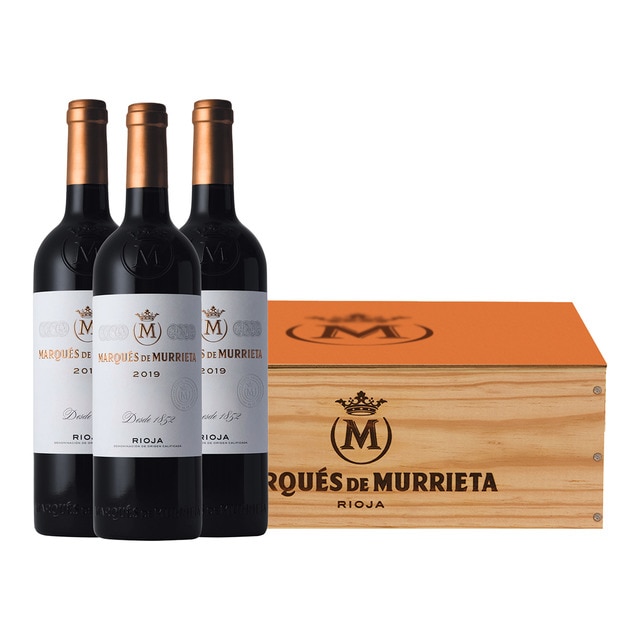 Imagen 0 de Estuche vinos tintos Marqués de Murrieta Reserva 2021 Rioja