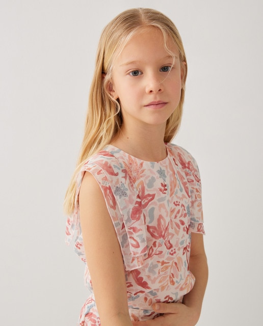 Imagem 0 de Blusa de Cerimónia com Detalhes Geométricos