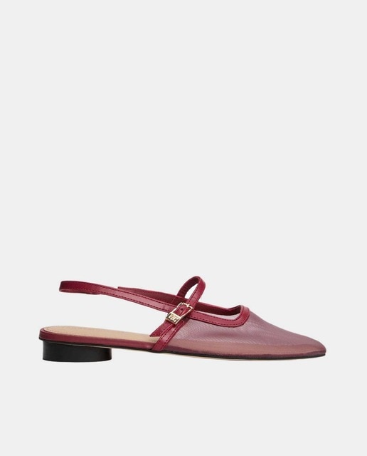 Imagem 0 de Sapatos Rasos Tipo Mules com Logótipo