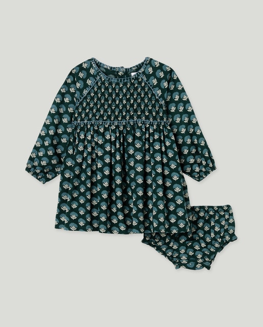 Imagen 0 de Vestido bebè estampado de viscosa