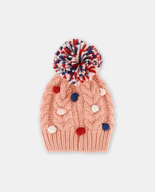 Imagem 0 de Gorro Liso com Pompons