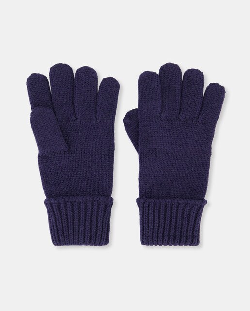 Imagem 0 de Luvas Caneladas Lisas Combinadas