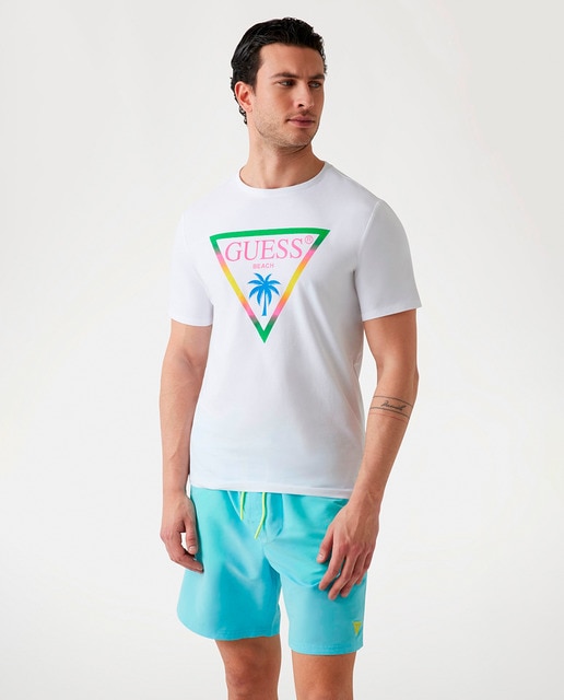 Imagen 0 de Camiseta de manga corta de hombre con logo de la marca