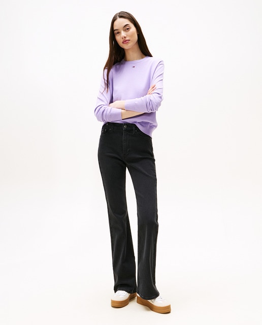 Imagem 0 de Jeans Sylvia Flare Fit com Cintura Subida