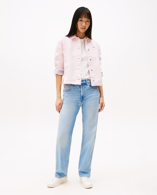Imagen 0 de Vaquero de mujer LAYLA slim straight fit tiro alto