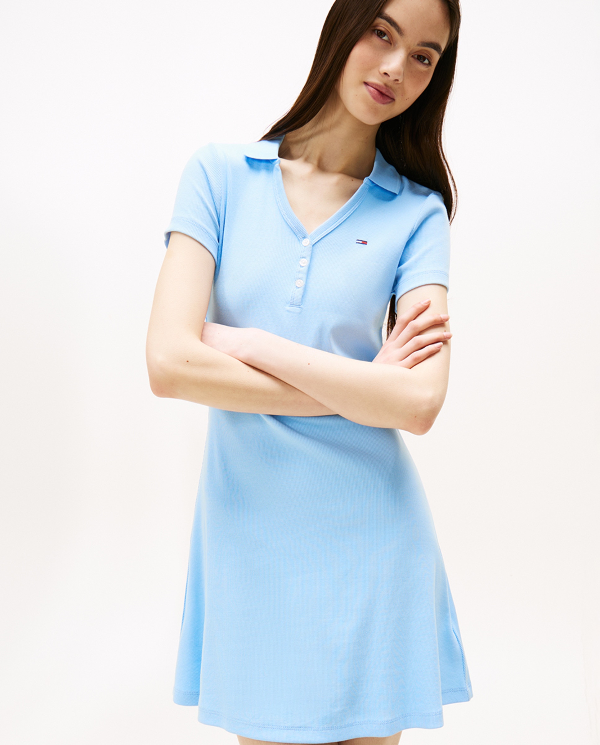 Vestido Polo Vestido Tommy El Corte Ingles Vestido De Mujer Canalé Con  Cuello Polo · Tommy Jeans · El Corte