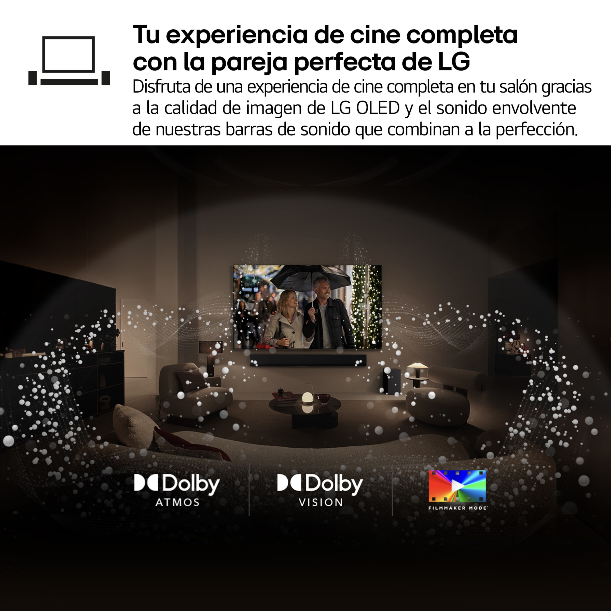 TV OLED evo AI G5 164cm (65") LG OLED65G55LW, Smart TV 4K, soporte pared incluido Negro-15