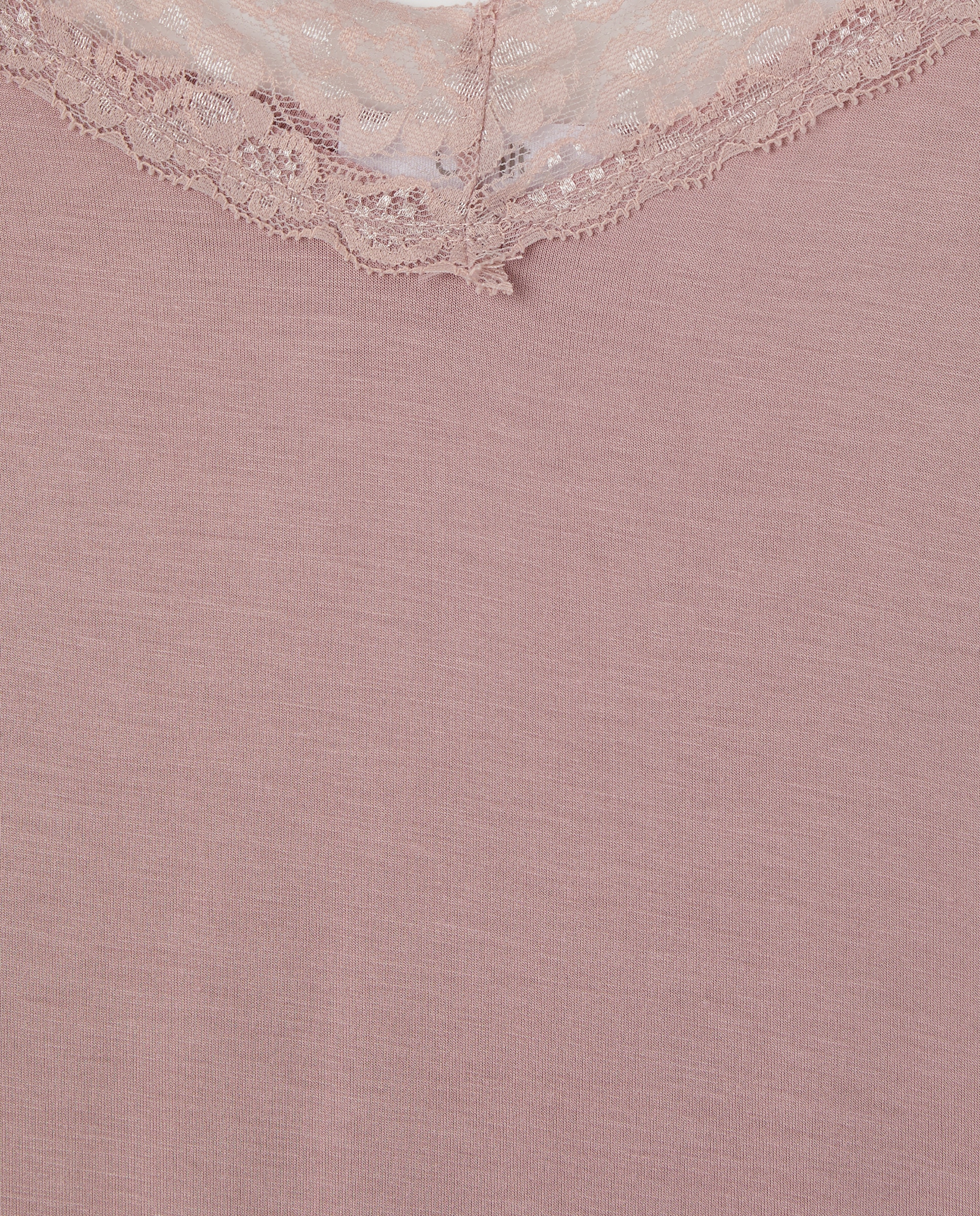 Camisón con tirante de encaje Lila-3