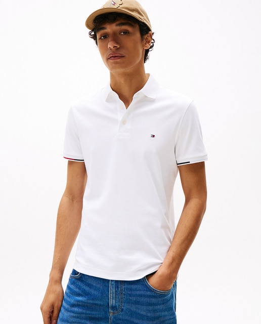 Imagen 0 de Polo de caballero liso de manga corta