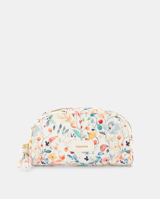 Imagen 0 de Neceser pequeño con estampado floral