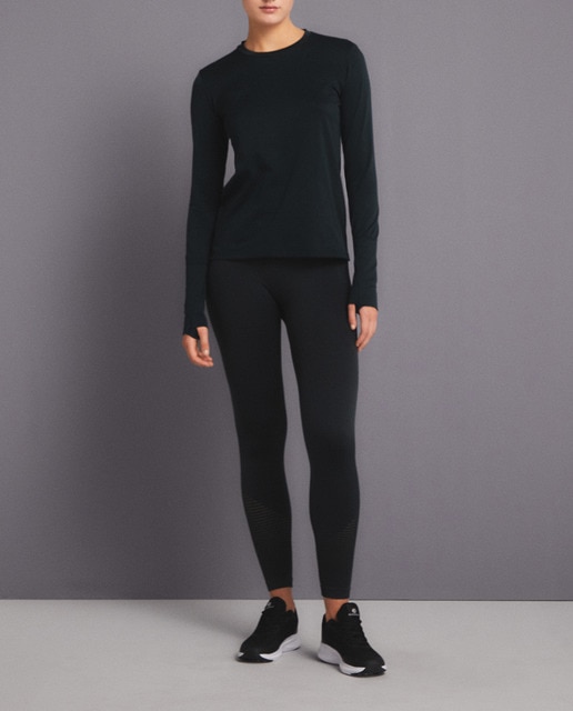 Imagen 0 de Camiseta seamles de manga larga de mujer