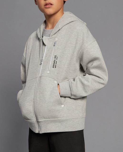 Imagen 0 de Sudadera abierta capucha niños