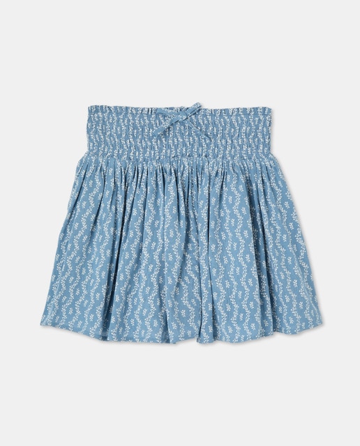Imagen 0 de Falda con vuelo all over estampado de niña