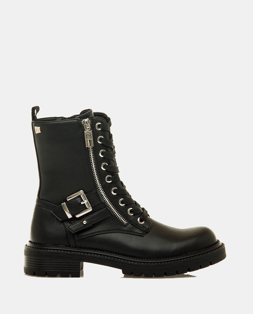 Imagem 0 de Botins Estilo Biker e Militar