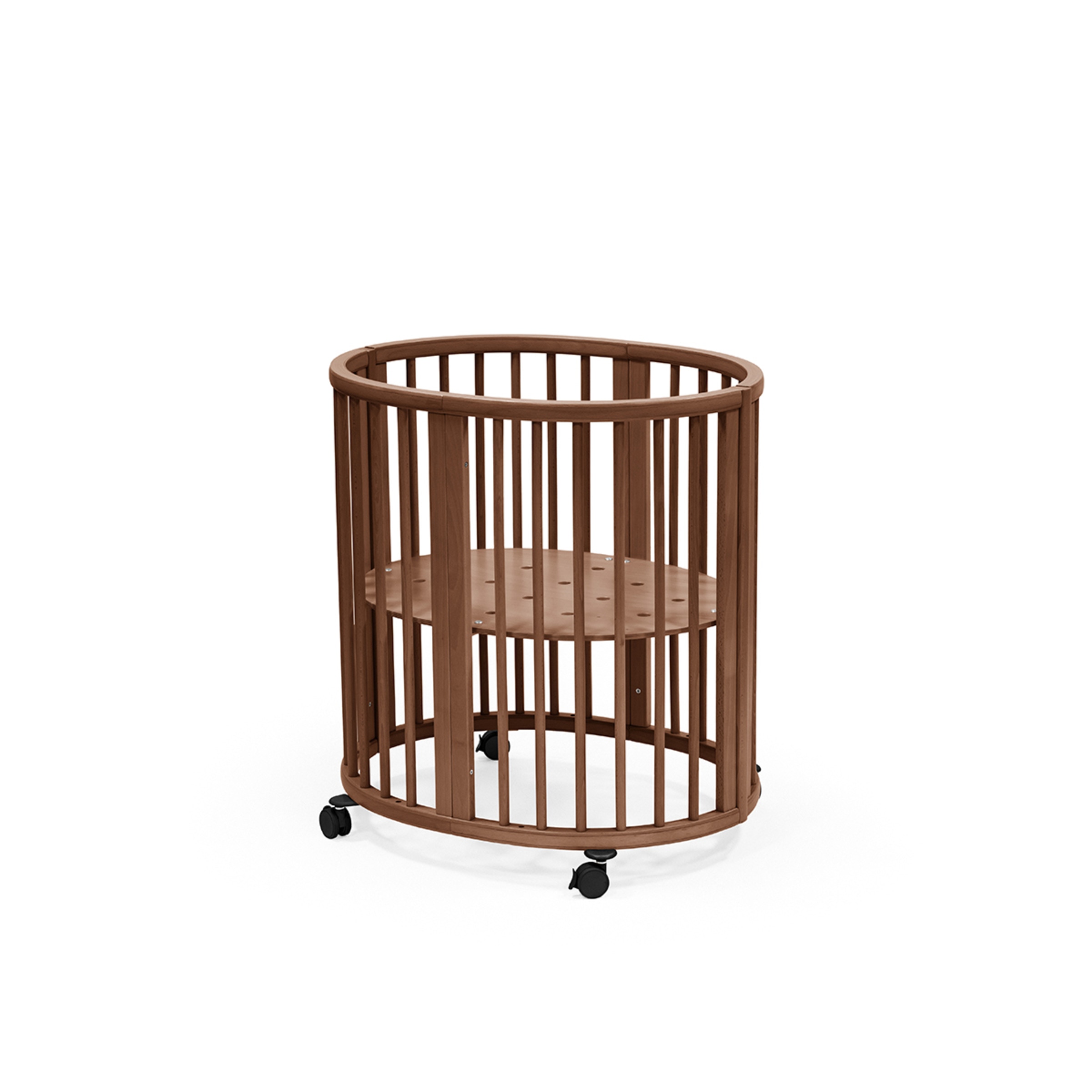 Minicuna Stokke Sleepi V3 Marrón oscuro-1