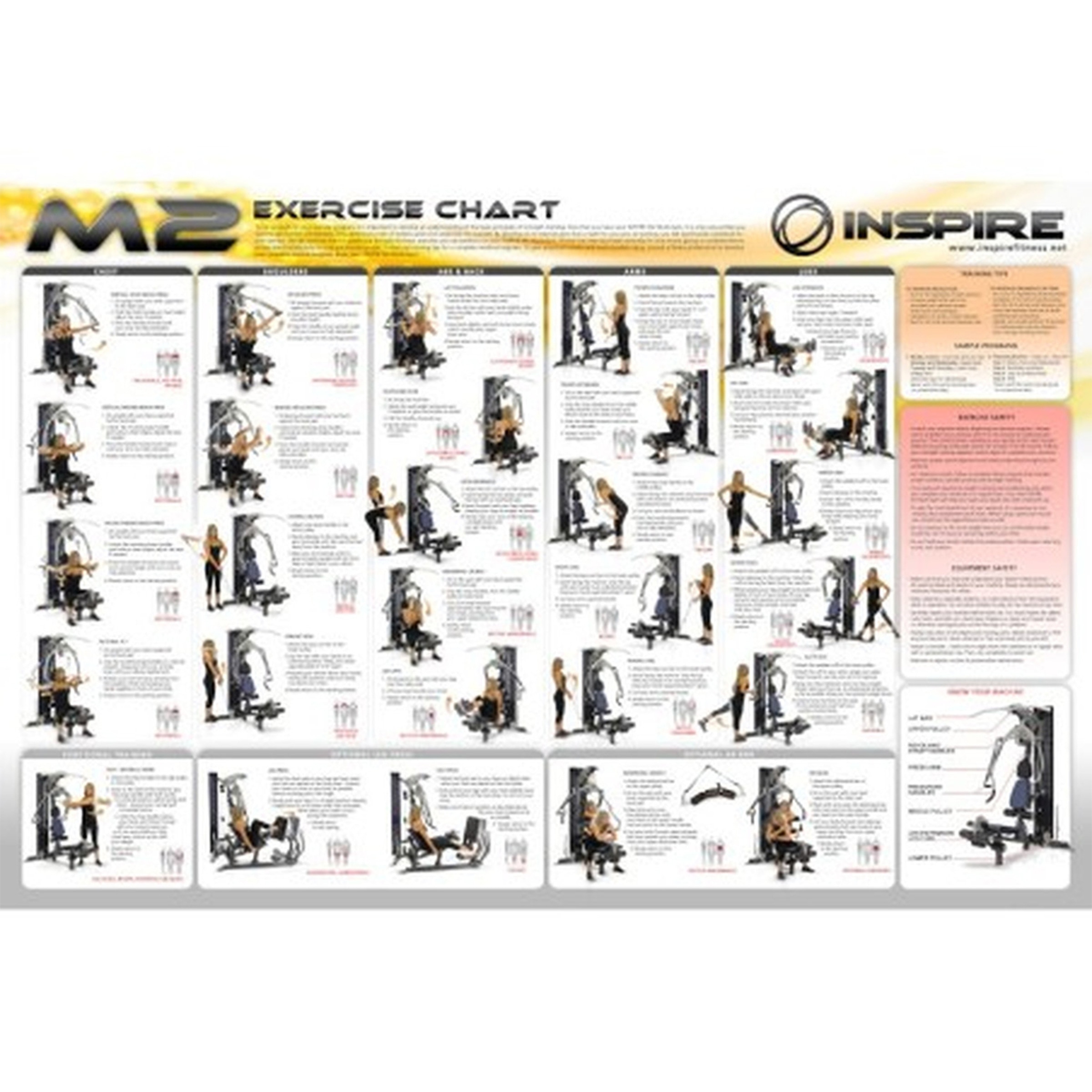 Multi-Estação INS-M2 Gym Inspire Prata-2