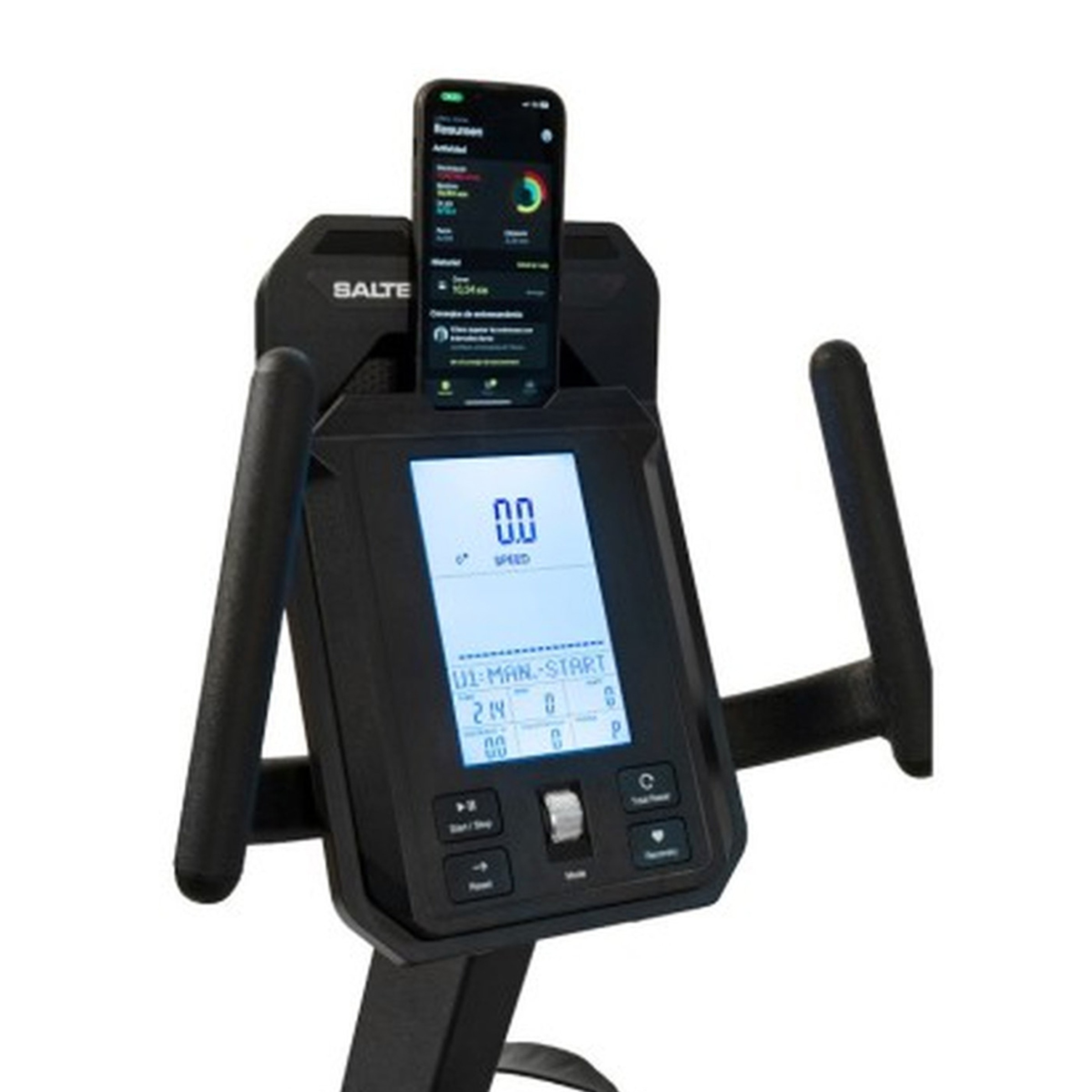 Bicicleta estática reclinada RS-29 Salter Preto / Cinzento-13