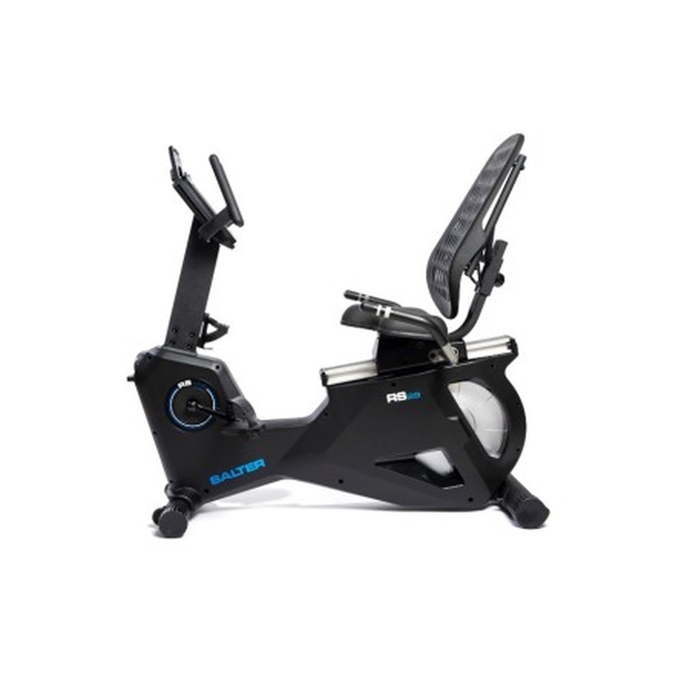 Bicicleta estática reclinada RS-29 Salter Preto / Cinzento-4