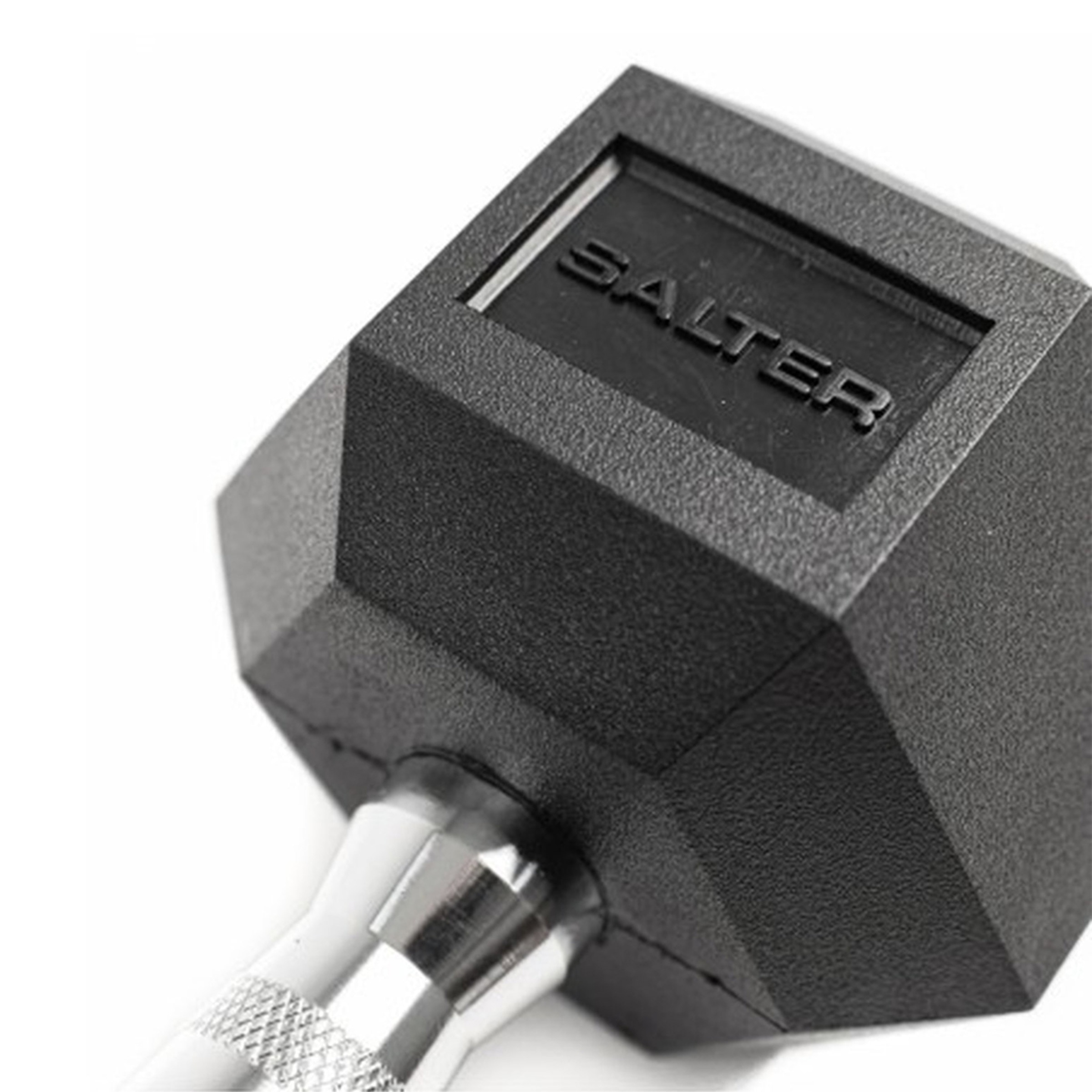 Halteres Hexagonais 5 kg Preto-5