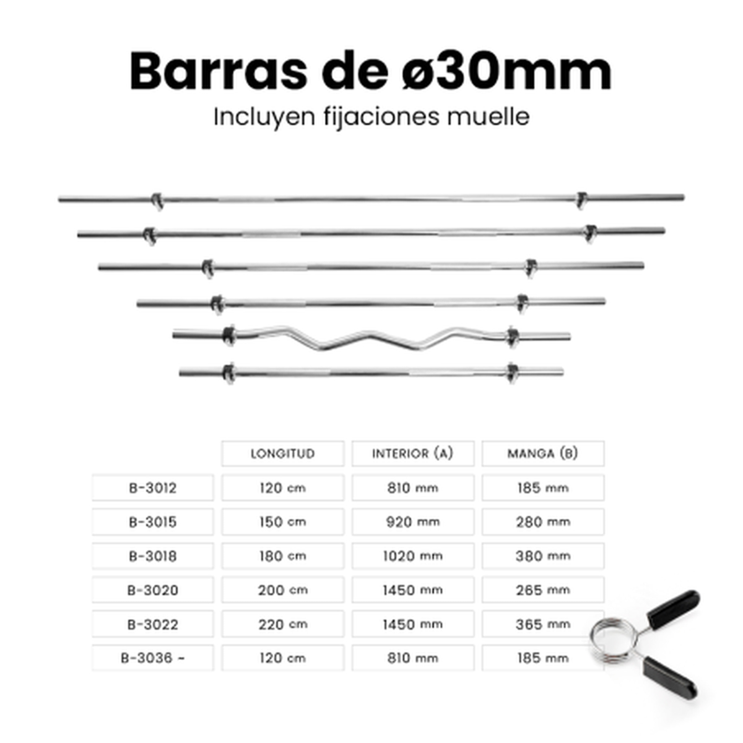 Barra de Elevação 120 cm Prata-2