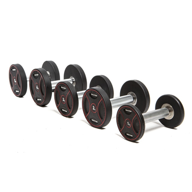Imagen 0 de Mancuernas TPU  TPU 4KG Salter