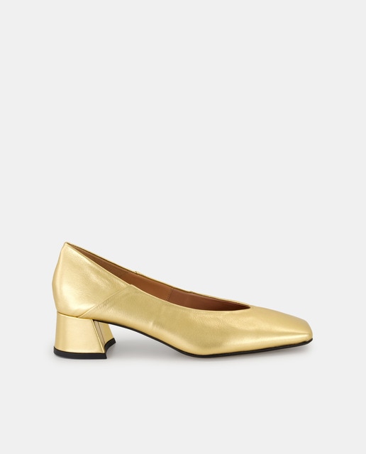 Imagen 0 de Zapato de mujer tacón, salón puntera cuadrada