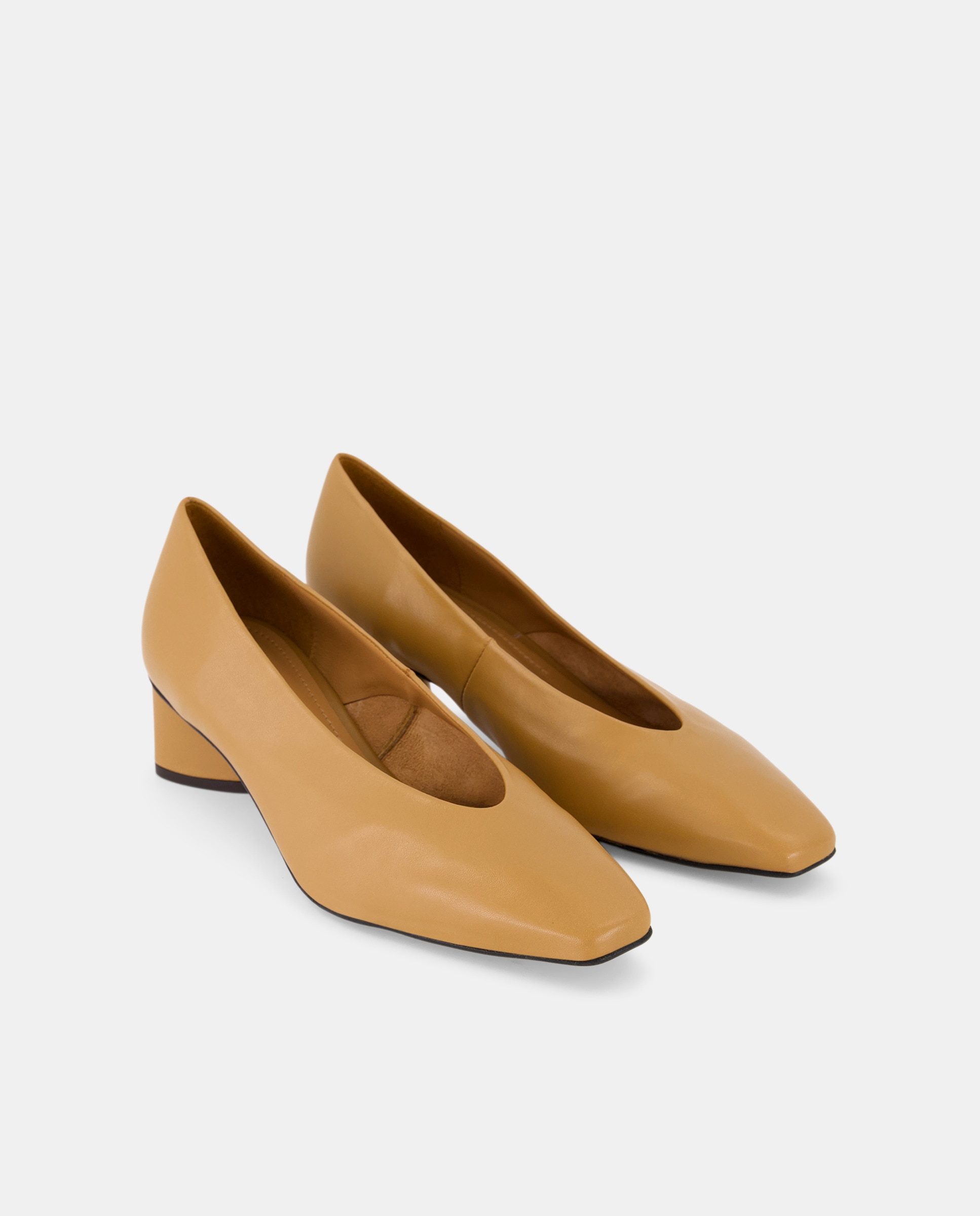 Sapatos de Salto Bege-2