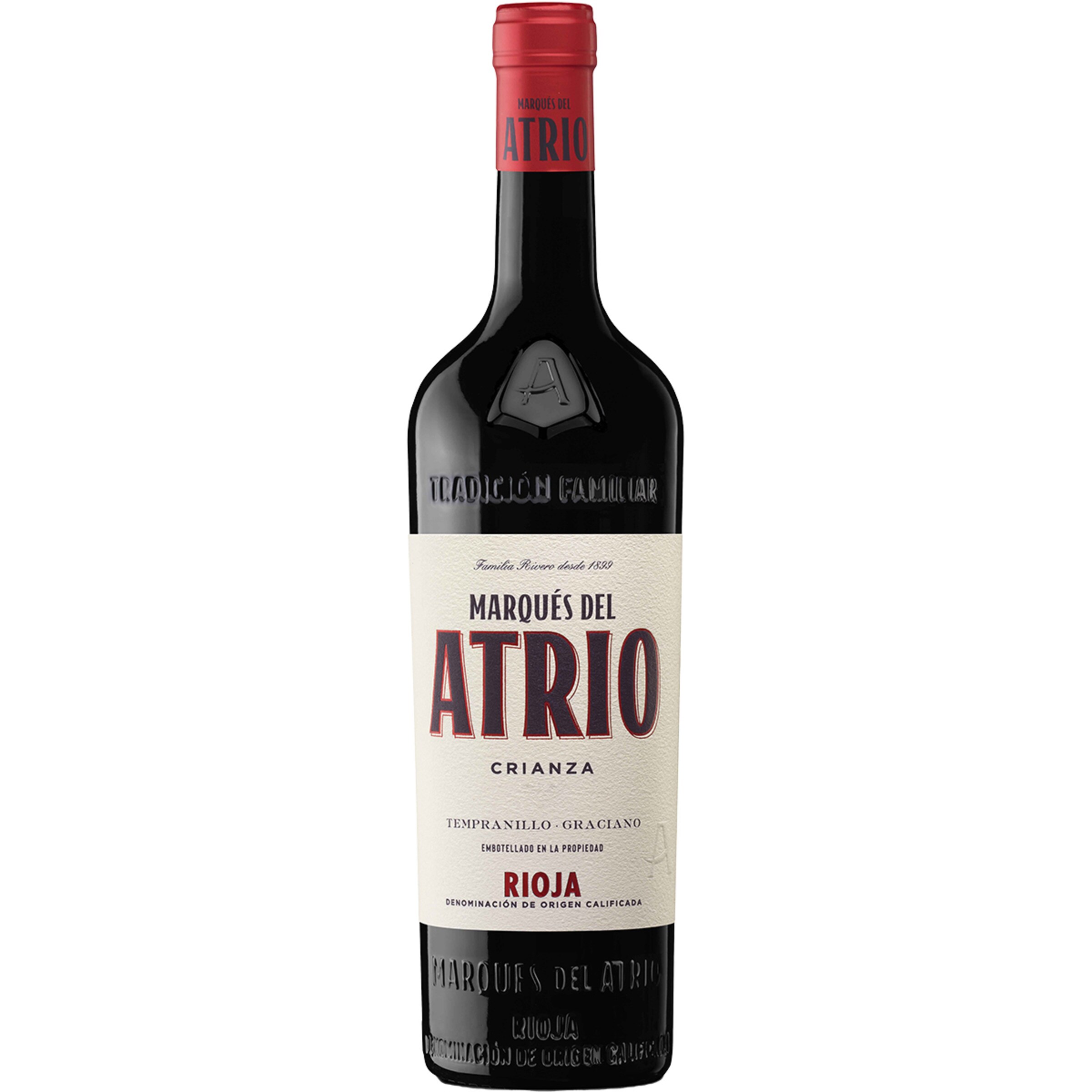 vino tinto crianza DOCa Rioja botella 75 cl