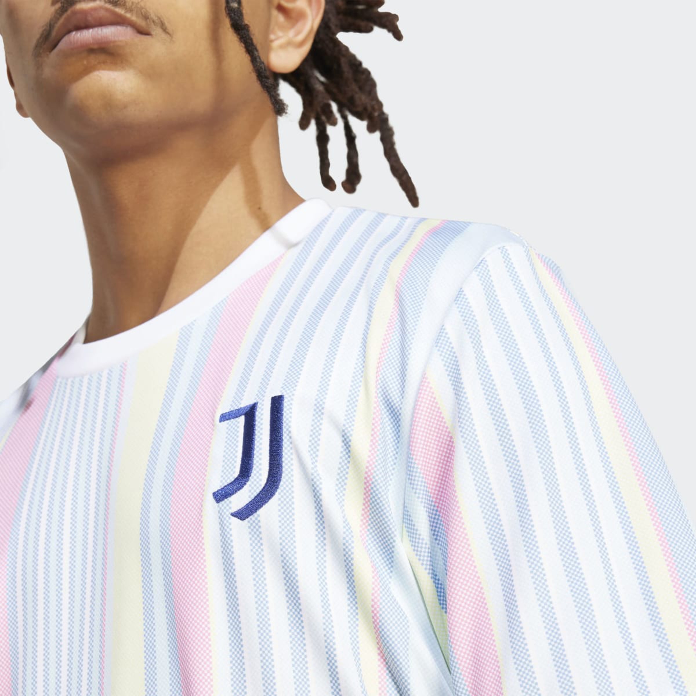 T-shirt de Homem 1.º Equipamento Juventus FC 2025-2026 Branco-4