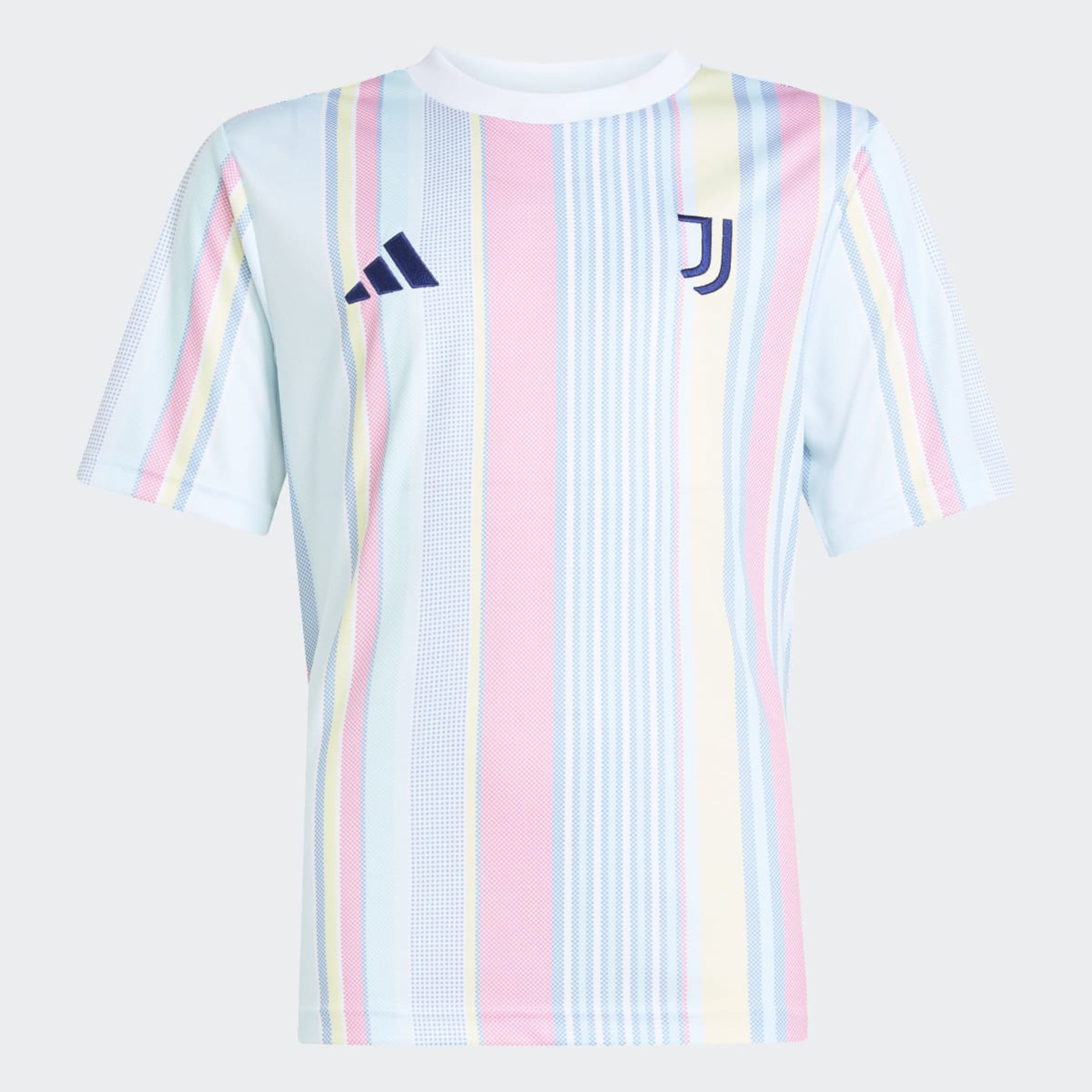 T-shirt de Criança Juventus FC 2025-2026 Aquecimento Branco-8