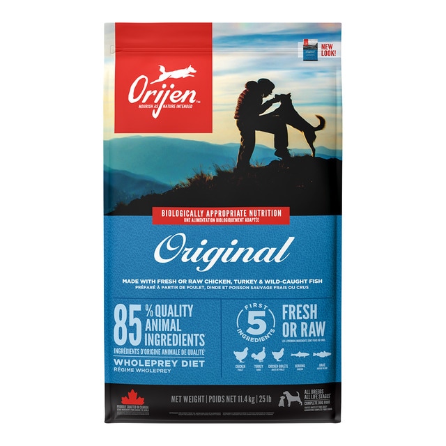 Imagen 0 de Pienso para perros Original sabor pollo, pavo y pescado Orijen 11,4 kg