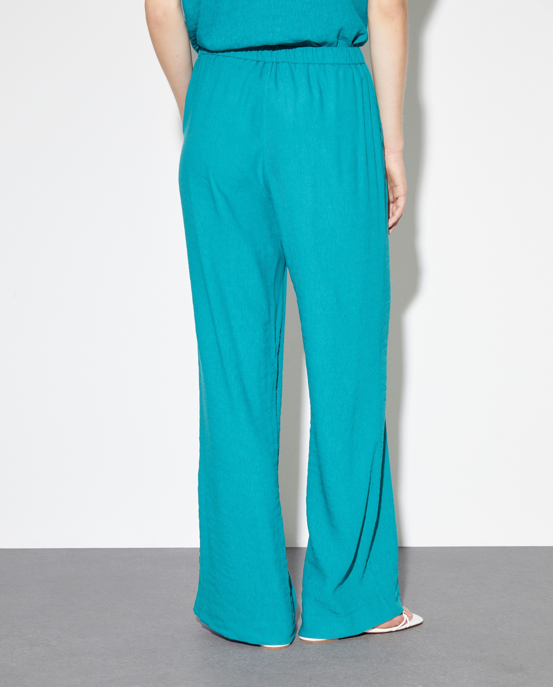 Calças Formais Lisas 530 Verde Escuro-3