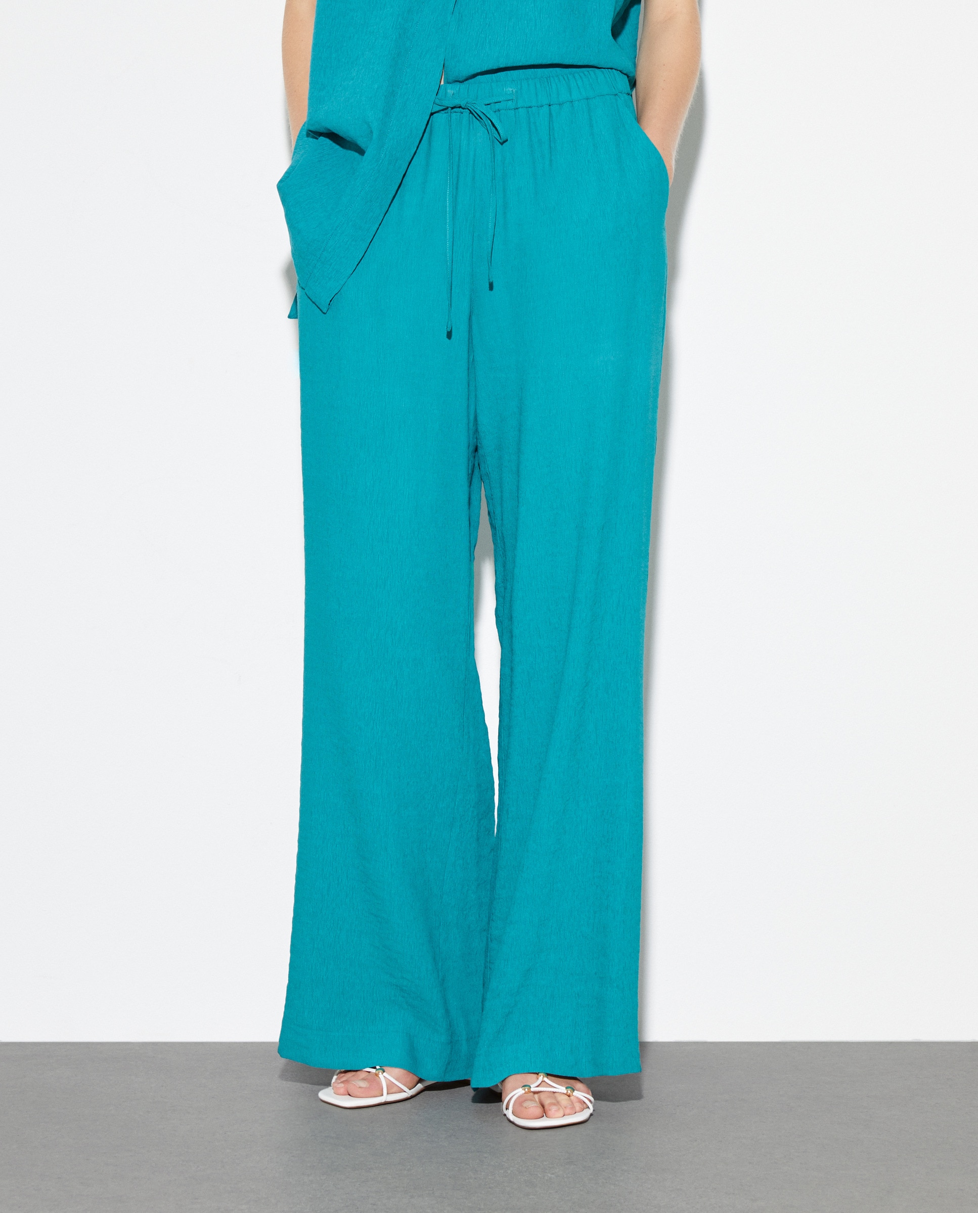 Calças Formais Lisas 530 Verde Escuro-2